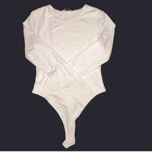Forever 21 Classic White Bodysuit